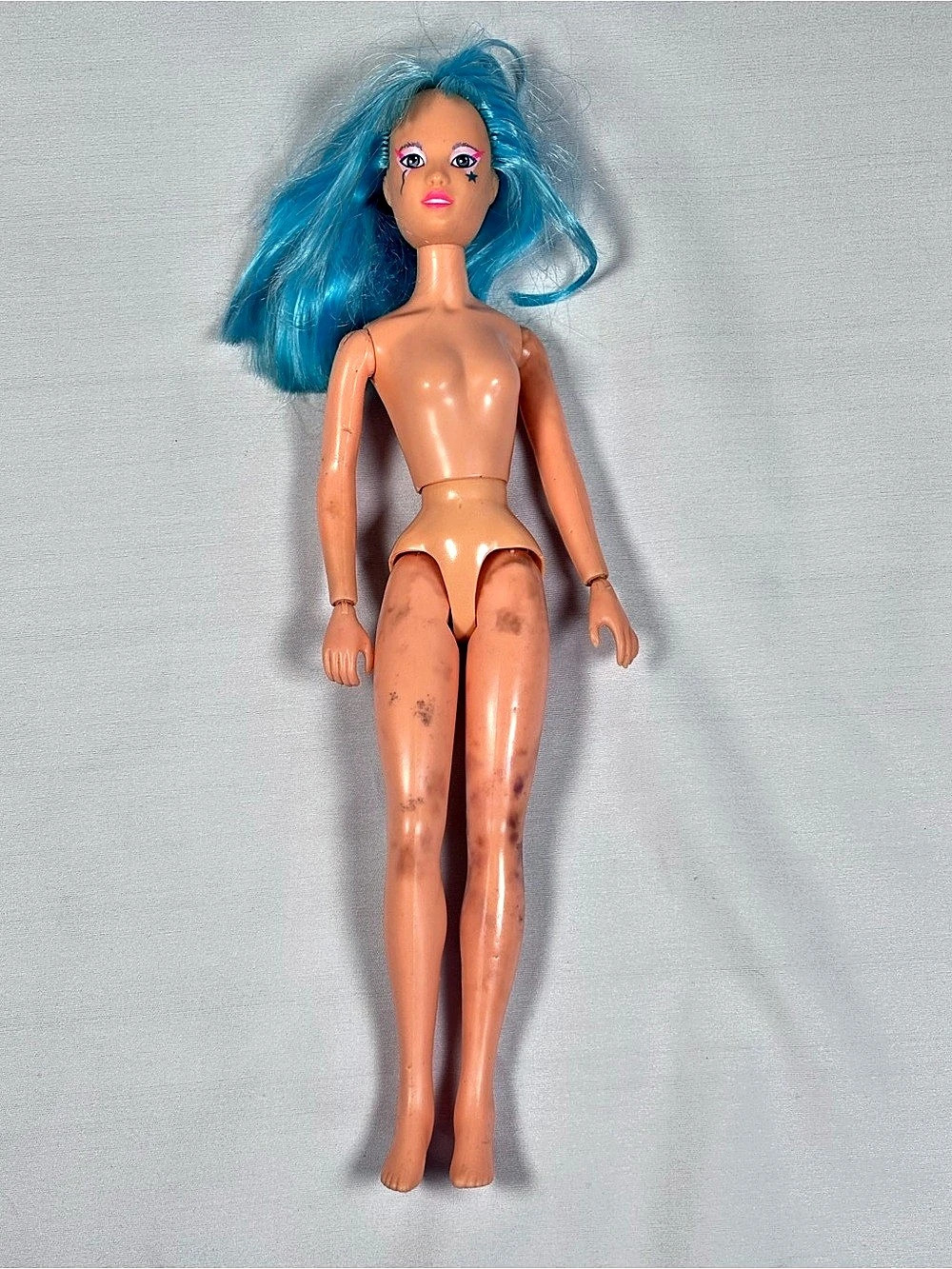 Blue-Haired Fashion Doll
